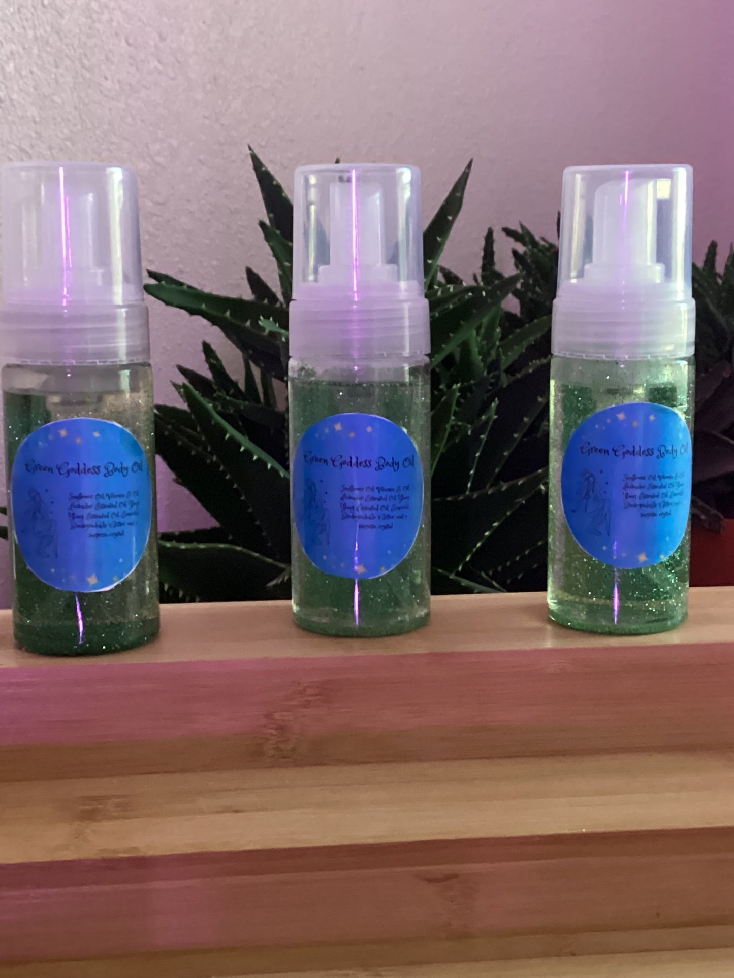 Green Goddess Plant Based Body Oil