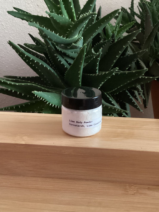 Lime Body Powder